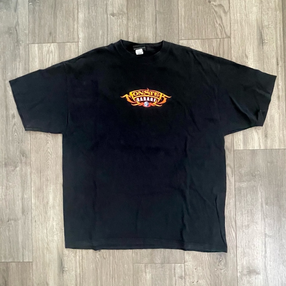 Vintage Monster Garage Black Logo T-Shirt